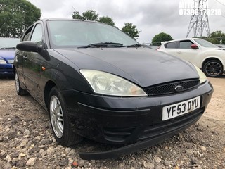 Location: Mitcham - 2003 FORD FOCUS LX AUTO 5 Door Hatchback REG: YF53DYU, Keys: No, MOT Expiry date: 13/02/2026, 1596 Petrol, 4 Speed Auto Petrol, Former Keepers: 9