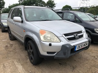 Location: Mitcham - 2002 HONDA CR-V I-VTEC SE SPORT AUTO Estate REG: OE51WDM, Keys: No, MOT Expiry date: 15/03/2025, 1998 Petrol, 4 Speed Auto Petrol, Former Keepers: 8