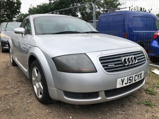 Location: Mitcham - 2001 AUDI TT QUATTRO (180 BHP) Coupe REG: YJ51CYX, Keys: No, MOT Expiry date: 09/08/2023, 1781 Petrol, 6 Speed Manual Petrol, Former Keepers: 3