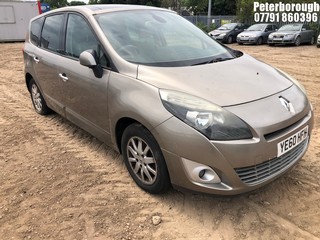 Location: Peterborough - 2011 RENAULT GRD SCENIC PRIV-GE T-T DC MPV REG: YE60HFH, Keys: No, MOT Expiry date: 28/11/2024, 1870 Diesel, 6 Speed Manual Diesel, Former Keepers: 5