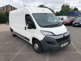 Location: Brentwood - 2017 CITROEN RELAY 35 L3H2 EPRISE BLUE Panel Van REG: CN67EOH, Keys: Yes, MOT Expiry date: 21.09.2025, 1997 Diesel, 6 Speed Manual Diesel, Former Keepers: 2