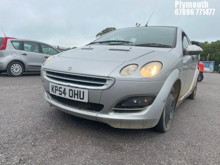 Location: Plymouth - 2004 SMART FORFOUR PASSION 5 Door Hatchback REG: KP54OHU, Keys: Yes, MOT Expiry date: 24/10/2024, 1124 Petrol, 5 Speed Manual Petrol, Former Keepers: 9