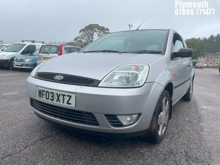 Location: Plymouth - 2003 FORD FIESTA ZETEC 3 Door Hatchback REG: WF03XTZ, Keys: No, MOT Expiry date: 30/04/2025, 1388 Petrol, 5 Speed Manual Petrol, Former Keepers: 3