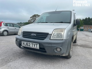 Location: Plymouth - 2012 FORD TRANSIT CONNECT T200 Panel Van REG: HJ62TYT, Keys: No, MOT Expiry date: 19/12/2024, 1753 Diesel, 5 Speed Manual Diesel, Former Keepers: 7