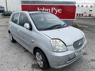 Location: South Wales - 2006 KIA PICANTO ZIPP 5 Door Hatchback REG: CU56LFE, Keys: No, MOT Expiry date: 02/11/2023, 1086 Petrol, 5 Speed Manual Petrol, Former Keepers: 4