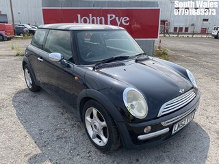 Location: South Wales - 2002 MINI MINI COOPER AUTO 3 Door Hatchback REG: LN52VYK, Keys: No, MOT Expiry date: 20/11/2025, 1598 Petrol, Variable Speed Auto Petrol, Former Keepers: 11