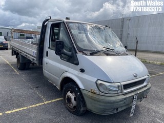 Location: South Wales - 2003 FORD TRANSIT 350 LWB TD Dropside Lorry REG: DV03XSR, Keys: No, MOT Expiry date: 05/07/2024, 2402 Diesel, 5 Speed Manual Diesel, Former Keepers: 7