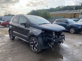 Location: Leeds - 2019 FORD ECOSPORT ST-LINE AUTO 5 Door Hatchback REG: EF19YTU, Keys: No, MOT Expiry date: 06-12-2024, 998 Petrol, 6 Speed Auto Petrol, Former Keepers: 3