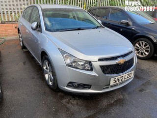 Location:  Hayes - 2012 CHEVROLET CRUZE LTZ VCDI AUTO 5 Door Hatchback REG: SH12LZO, Keys: No, MOT Expiry date: 06/04/2025, 1998 Diesel, 6 Speed Auto Diesel, Former Keepers: 3