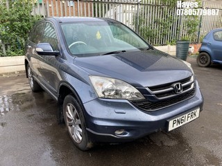 Location:  Hayes - 2011 HONDA CR-V ES I-VTEC AUTO Estate REG: PN61FRK, Keys: No, MOT Expiry date: 14/11/2025, 1997 Petrol, 5 Speed Auto Petrol, Former Keepers: 3