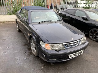 Location:  Hayes - 2002 SAAB CONVERTIBLE  Saloon REG: HY02DAV, Keys: No, MOT Expiry date: 17/05/2025, 1985 Petrol, automatic, Former Keepers: 2