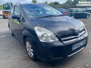 Location: Manchester - 2006  TOYOTA 	 COROLLA VERSO TSPIRIT D4D 	 MPV 	 REG: FH55YBB
, 2231cc	 Diesel , 6 Speed Manual Diesel 	, Former Keepers: 8, Keys: No, MOT Expiry date: 07/06/2025