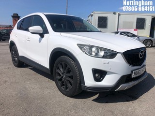 Location: Nottingham - 2013 MAZDA CX-5 SPORT NAV D 4X4 AUTO ESTATE REG: NU62HGX, 2191cc DIESEL, 6 SPEED AUTO DIESEL, Former Keepers: 8, Keys: Yes, MOT Expiry date: 06/10/2025