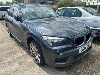 Location: North Woolwich - 2014 BMW X1 XDRIVE20D M SPORT AUTO Estate REG: LG14KWO, Keys: No, MOT Expiry date: 19/07/2025, 1995 Diesel, 8 Speed Auto Diesel, Former Keepers: 4