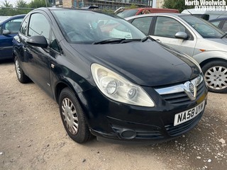 Location: North Woolwich - 2008 VAUXHALL CORSA LIFE 3 Door Hatchback REG: NA58UYM, Keys: No, MOT Expiry date: 09/01/2025, 998 Petrol, 5 Speed Manual Petrol, Former Keepers: 3