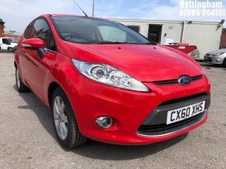 Location: Nottingham - 2010 FORD FIESTA ZETEC 3 DOOR HATCHBACK REG: CX60XHS, 1388cc PETROL, 5 SPEED MANUAL PETROL, Former Keepers: 2, Keys: Yes, MOT Expiry date: 05/05/2026