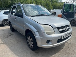 Location: North Woolwich - 2006 SUZUKI IGNIS GL 5 Door Hatchback REG: WJ06HNK, Keys: No, MOT Expiry date: 16/03/2025, 1328 Petrol, 5 Speed Manual Petrol, Former Keepers: 7