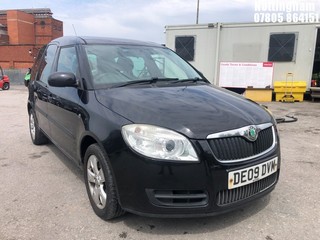 Location: Nottingham - 2009  SKODA  ROOMSTER 2 TDI 105 	 MPV  REG: DE09DVM, 1896cc Diesel , 5 Speed Manual Diesel 	, Former Keepers: 3, Keys: Yes, MOT Expiry date: 01/04/2026