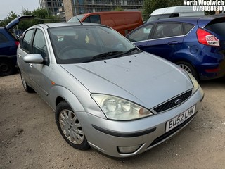 Location: North Woolwich - 2002 FORD FOCUS GHIA 5 Door Hatchback REG: EU52LHK, Keys: No, MOT Expiry date: 21/09/2024, 1988 Petrol, 5 Speed Manual Petrol, Former Keepers: 2