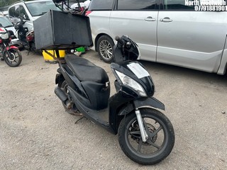 Location: North Woolwich - 2016 HONDA NSC 110 E-E Motorcycle REG: KP66DMV, Keys: No, MOT Expiry date: 26/01/2022, 108 Petrol, AUTOMATIC, Former Keepers: 2