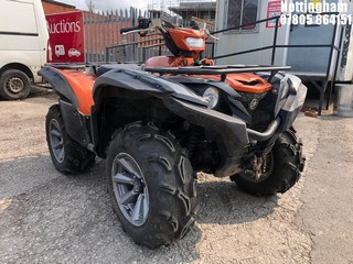 Location: Nottingham - 2021 YAMAHA GRIZZLEY QUAD BIKE Agricultural Machinery REG: DU71RPX, 686CC PETROL, AUTO, Former Keepers: 1, Keys: Yes, MOT Expiry date:
