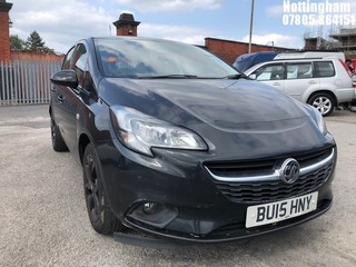 Location: NOTTINGHAM - 2015 VAUXHALL CORSA SRI ECOFLEX 	 5 DOOR HATCHBACK REG: BU15HNY , 1398cc PETROL, 5 SPEED MANUAL PETROL, Former Keepers: 4, Keys: No, MOT: Expiry date19/05/2025