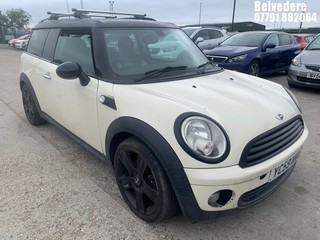 Location: Belvedere - 2009 MINI COOPER CLUBMAN ESTATE REG: YC59NWU, 1598cc PETROL, 6 SPEED MANUAL PETROL, Former Keepers: 8, Keys: Yes, MOT Expiry date: 02/08/2024