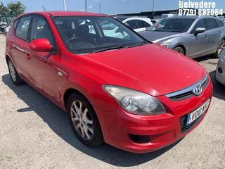 Location: Belvedere - 2010 HYUNDAI I30 COMFORT 5 DOOR HATCHBACK REG: VO10WBZ, 1396cc PETROL, 5 SPEED MANUAL PETROL, Former Keepers: 4, Keys: Yes, MOT Expiry date: 28/03/2025