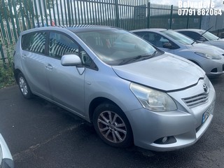 Location: Belvedere - 2011 TOYOTA VERSO TR D-4D MPV REG: WP60LZU, Keys: No, MOT Expiry date: 31/01/2025, 1998 Diesel, 6 Speed Manual Diesel, Former Keepers: 4