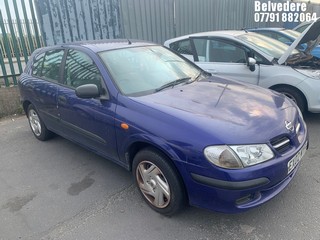 Location: Belvedere - 2002 NISSAN ALMERA E AUTO 5 Door Hatchback REG: EX02MYF, Keys: No, MOT Expiry date: 20/11/2024, 1769 Petrol, 4 Speed Auto Petrol, Former Keepers: 8