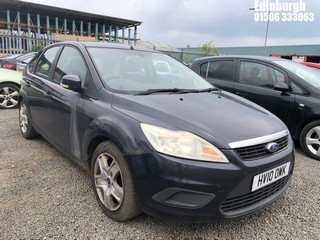 Location: Edinburgh - 2010 FORD FOCUS STYLE 100 5 Door Hatchback REG: HV10OWK, Keys: No, MOT Expiry date: 08/11/2024, 1596 Petrol, 5 Speed Manual Petrol, Former Keepers: 4