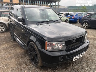 Location: Edinburgh - 2009 LAND ROVER RANGE ROVER STORMER EDT A Estate REG: J222CKD, Keys: No, MOT Expiry date: 06/08/2025, 2720 Diesel, 6 Speed Auto Diesel, Former Keepers: 14