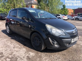 Location: Nottingham - 2013 VAUXHALL CORSA SXI AC 5 Door Hatchback REG: VK13AXG, Keys: No, MOT Expiry date: 23/07/2025, 1398 Petrol, 5 Speed Manual Petrol, Former Keepers: 3