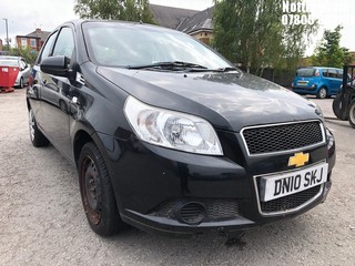 Location: Nottingham - 2010 CHEVROLET AVEO LS 5 Door Hatchback REG: DN10SKJ, Keys: No, MOT Expiry date: 28/09/2024, 1206 Petrol, 5 Speed Manual Petrol, Former Keepers: 3