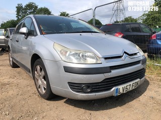 Location: Mitcham - 2007 CITROEN C4 SX AUTO 5 Door Hatchback REG: LV57FDK, Keys: No, MOT Expiry date: 24/06/2025, 1587 Petrol, 4 Speed Auto Petrol, Former Keepers: 6