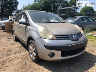 Location: Mitcham - 2007 NISSAN NOTE SE MPV REG: LG07RFE, Keys: No, MOT Expiry date: 31/05/2022, 1386 Petrol, 5 Speed Manual Petrol, Former Keepers: 2