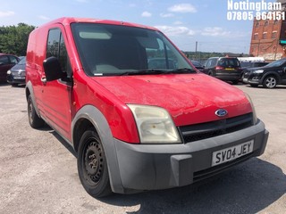 Location: Nottingham - 2004 FORD  TRANSIT CONNECT Panel Van REG: SV04JEY, Keys: No, MOT Expiry date: 01/04/2025, 1753 Diesel, Manual, Former Keepers: 14