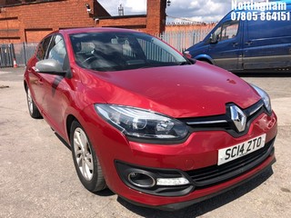 Location: Nottingham - 2014  RENAULT  MEGANE DYNAMIQUE TOMTOM V 	 5 Door Hatchback 	 REG: SC14ZTO, 1598cc Petrol 	, 6 Speed Manual Petrol 	, Former Keepers: 3, Keys: Yes, MOT Expiry date: 26/12/2025
