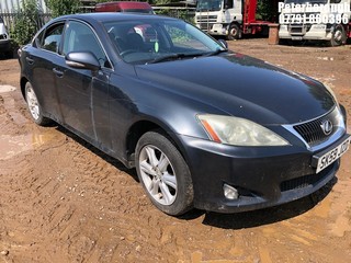 Location: Peterborough - 2009 LEXUS IS 220D SE 4 Door Saloon REG: SK59JZD, Keys: No, MOT Expiry date: 17/02/2026, 2231 Diesel, 6 Speed Manual Diesel, Former Keepers: 10