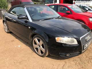 Location: Peterborough - 2006 AUDI A4 TDI 140 Convertible REG: WJ56OAA, Keys: No, MOT Expiry date: 20/01/2024, 1986 Diesel, 6 Speed Manual Diesel, Former Keepers: 5