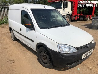 Location: Peterborough - 2011 VAUXHALL COMBO 1700 CDTI Car Derived Van REG: DK11WYU, Keys: No, MOT Expiry date: 23/09/2025, 1686 Diesel, 5 Speed Manual Diesel, Former Keepers: 6