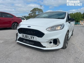 Location: Plymouth - 2018 FORD FIESTA ST-LINE TURBO 3 DOOR HATCHBACK REG: BJ18LVY, 998cc PETROL, 6 SPEED MANUAL PETROL, Former Keepers: 3, Keys: Yes, MOT Expiry date: 29/03/2025