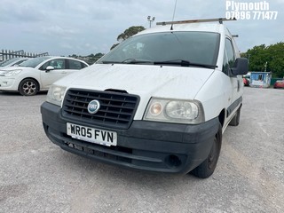 Location: Plymouth - 2005 FIAT SCUDO D Panel Van REG: WR05FVN, Keys: No, MOT Expiry date: 18/04/2025, 1867 Diesel, 5 Speed Manual Diesel, Former Keepers: 11