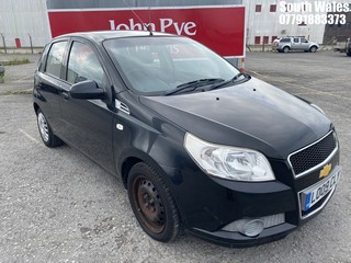 Location: South Wales - 2009  CHEVROLET 	 AVEO LS 	 5 Door Hatchback 	 REG: LO09CLY, 1206cc	 Petrol , 5 Speed Manual Petrol 	, Former Keepers: 3, Keys: Yes, MOT Expiry date: 16/09/2025