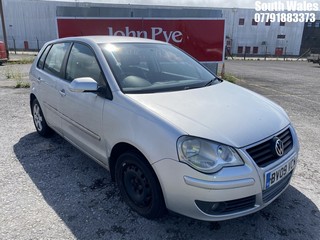 Location: South Wales - 2009 VOLKSWAGEN POLO MATCH 80 5 Door Hatchback REG: BV09VCA, Keys: No, MOT Expiry date: 19/04/2025, 1390 Petrol, 5 Speed Manual Petrol, Former Keepers: 4
