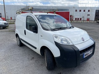 Location: South Wales - 2014 FIAT FIORINO 16V MULTIJET Car Derived Van REG: WN64PPO, Keys: No, MOT Expiry date: 03/09/2025, 1248 Diesel, 5 Speed Manual Diesel, Former Keepers: 5