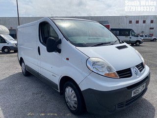 Location: South Wales - 2007 RENAULT TRAFIC SL27+ DCI 115 Panel Van REG: ND57ZXN, Keys: No, MOT Expiry date: 11/08/2025, 1995 Diesel, 6 Speed Manual Diesel, Former Keepers: 7
