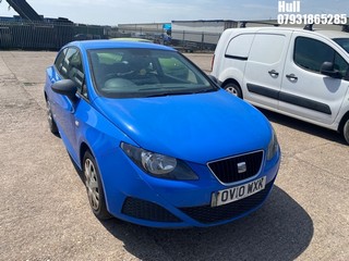 Location: Hull - 2010 SEAT IBIZA S 3 Door Hatchback REG: OV10WXK, Keys: No, MOT Expiry date: 07/02/2024, 1198 Petrol, 5 Speed Manual Petrol, Former Keepers: 2