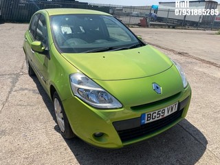 Location: Hull - 2009 RENAULT CLIO EXPRESSION DCI 5 Door Hatchback REG: BG59VWT, Keys: No, MOT Expiry date: 26/09/2024, 1461 Diesel, 5 Speed Manual Diesel, Former Keepers: 4
