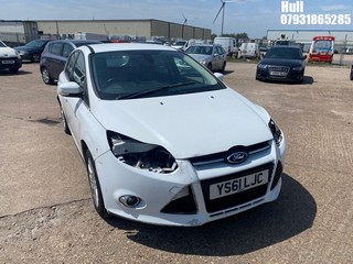 Location: Hull - 2012 FORD FOCUS TITANIUM TDCI 5 Door Hatchback REG: YS61LJC, Keys: Yes, MOT Expiry date: 09/12/2024, 1560 Diesel, 6 Speed Manual Diesel, Former Keepers: 4